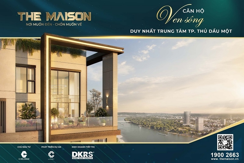 The Maison: Dự án căn hộ hướng đến nhu cầu ở thật tại Bình Dương được khách hàng săn đón