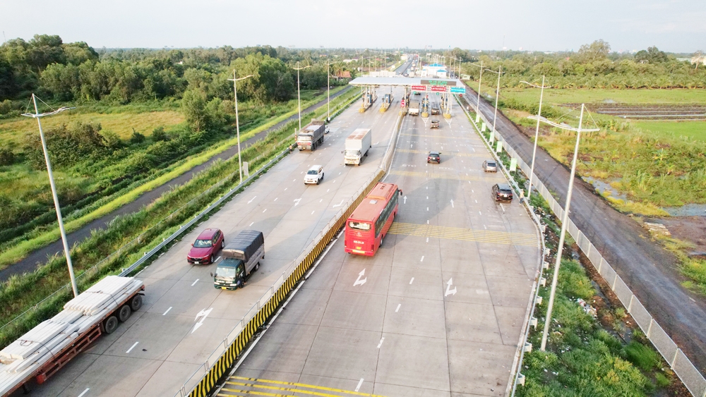 8,3 triệu lượt xe qua cao tốc Trung Lương – Mỹ Thuận trong năm đầu vận hành