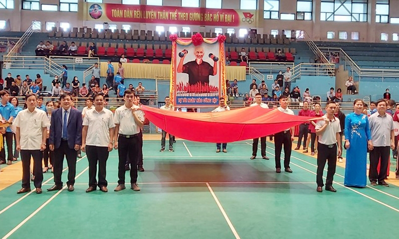 Thái Nguyên: Hơn 100 vận động viên tham gia Giải thể thao kỷ niệm ngày truyền thống ngành Xây dựng