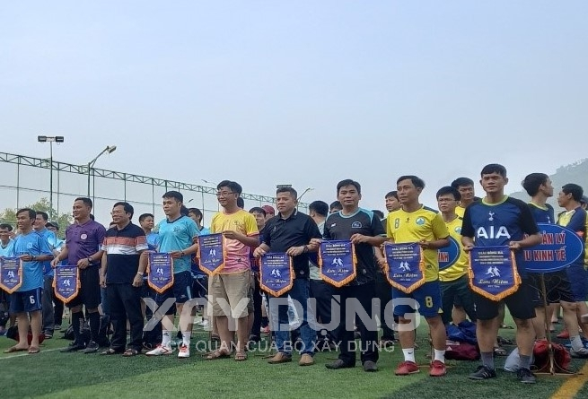 Phú Yên: Sở Xây dựng tổ chức Giải bóng đá chào mừng kỷ niệm 65 năm Ngày truyền thống ngành Xây dựng
