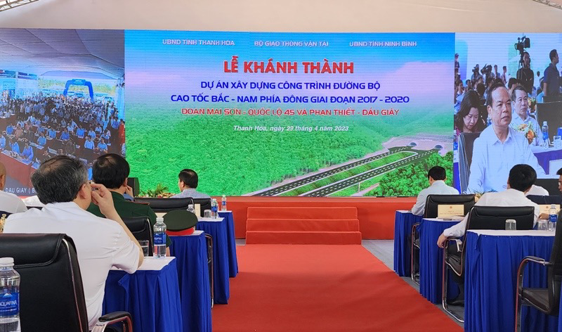 Thanh Hóa: Khánh thành Dự án cao tốc Mai Sơn - Quốc lộ 45