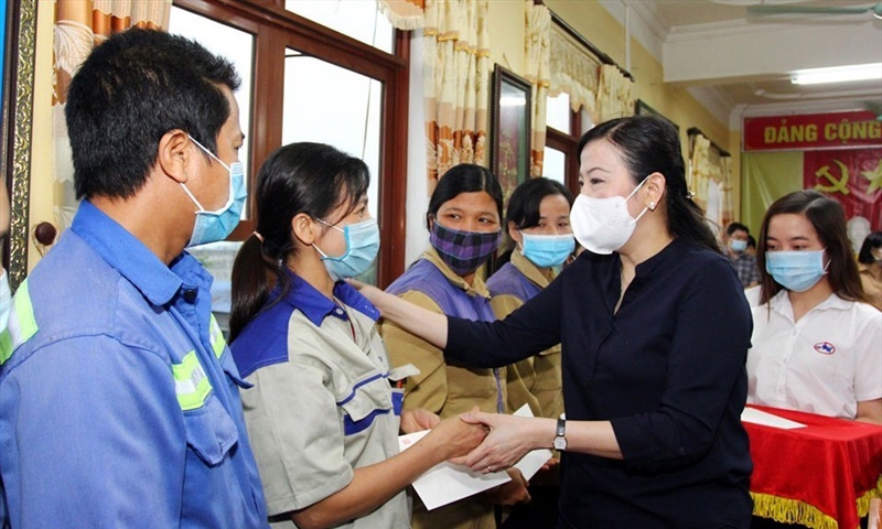 Thái Nguyên: Quan tâm tới công nhân, người lao động
