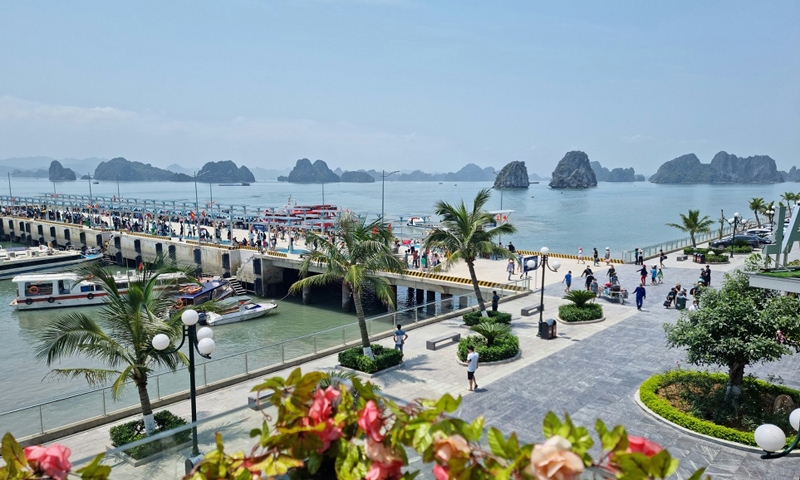 Quảng Ninh: Cảng Ao Tiên đón trên 10 vạn khách du lịch dịp lễ