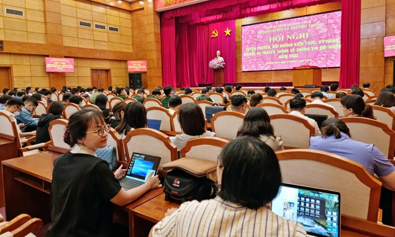 Quảng Ninh: Bồi dưỡng kiến thức về thông tin đối ngoại