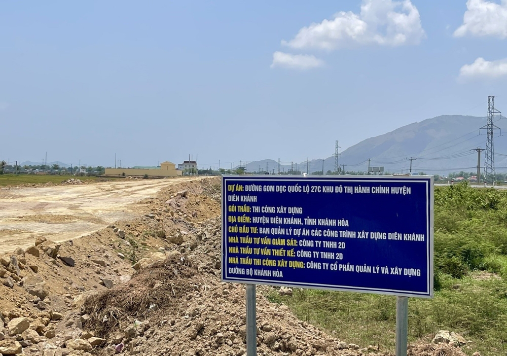 Khánh Hòa: Kiểm tra, báo cáo việc san lấp dự án đường gom Quốc lộ 27C theo phản ánh của Báo điện tử Xây dựng