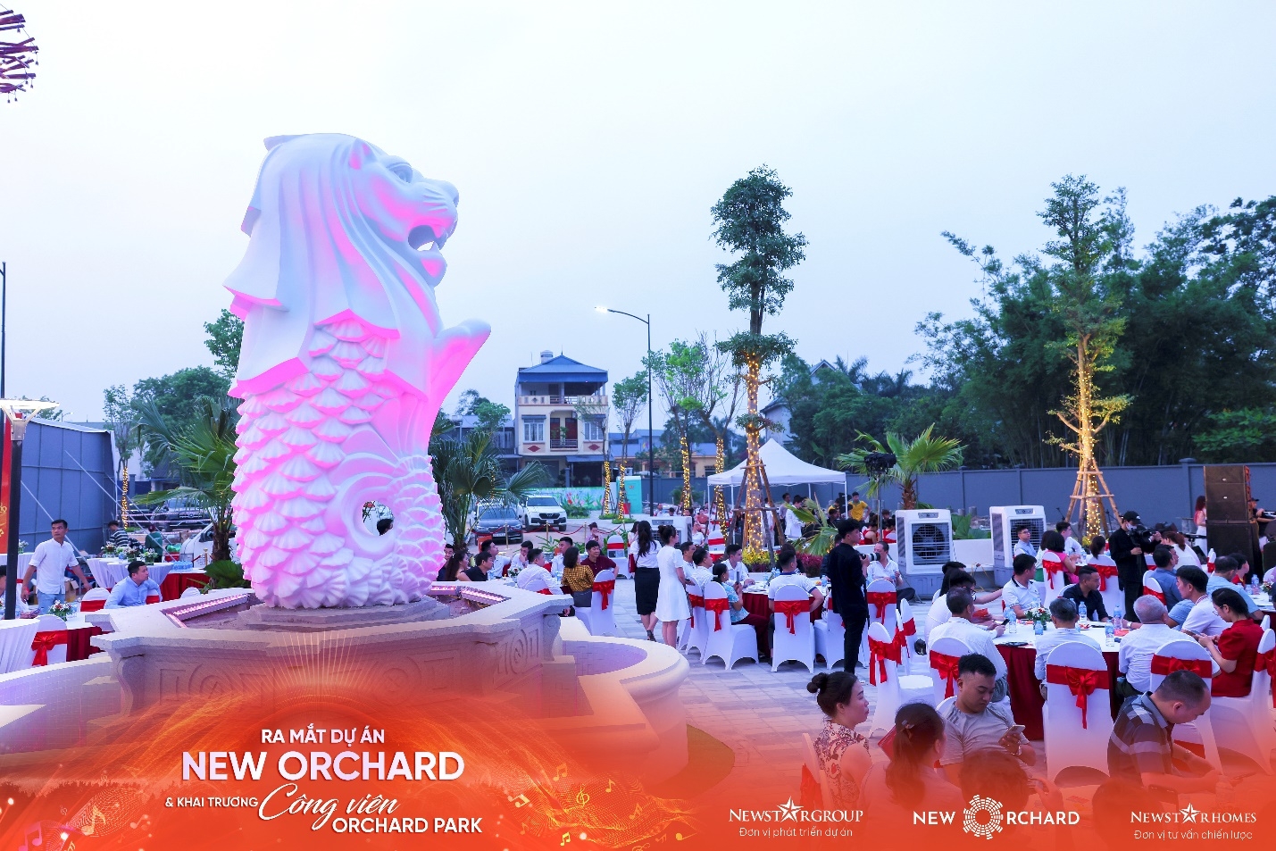 New Orchard khẳng định sức nóng ngay tại lễ ra mắt dự án và khai trương công viên Orchard Park