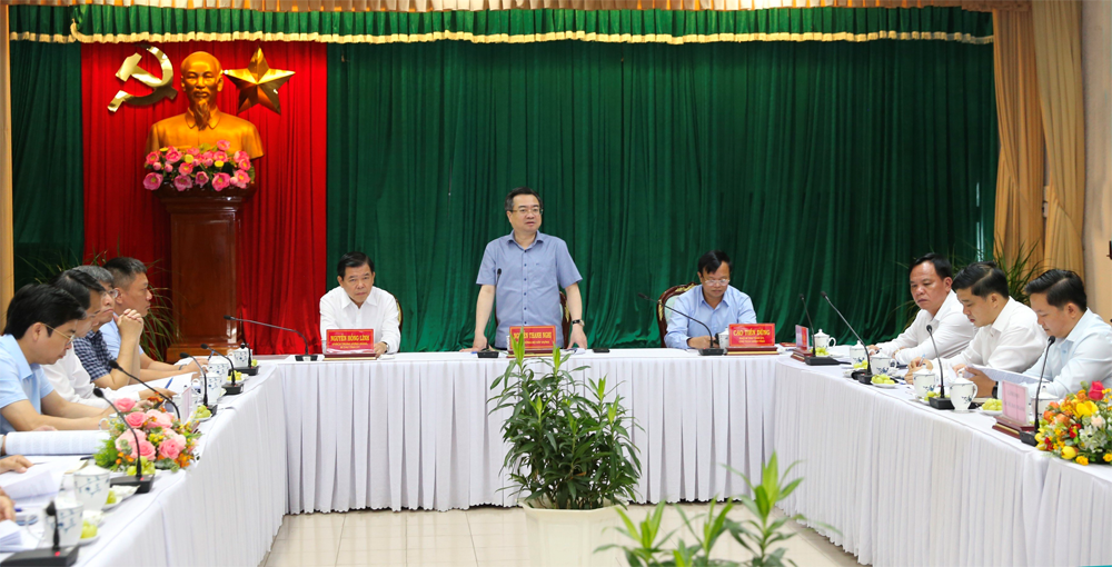 Bộ trưởng Nguyễn Thanh Nghị làm việc tại tỉnh Đồng Nai