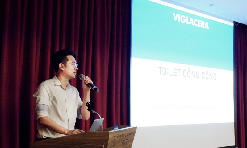 Viglacera tham gia định hướng, cung cấp giải pháp thiết kế nhà vệ sinh công cộng bên Hồ Gươm