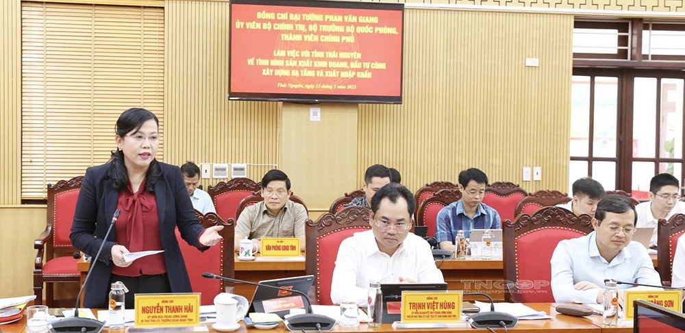 Chính phủ làm việc với tỉnh Thái Nguyên về phát triển kinh tế - xã hội