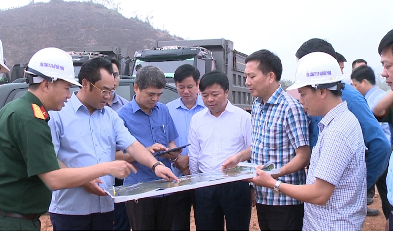 Đẩy nhanh tiến độ thi công dự án đường liên kết các tỉnh Thái Nguyên, Bắc Giang và Vĩnh Phúc