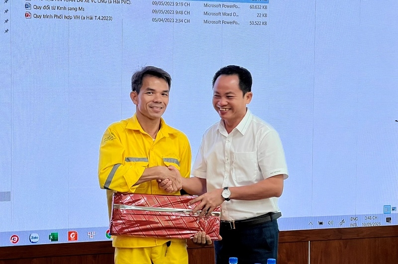CNG Việt Nam nâng cao nhân thức an toàn cho đội ngũ nhân viên lái xe chở CNG