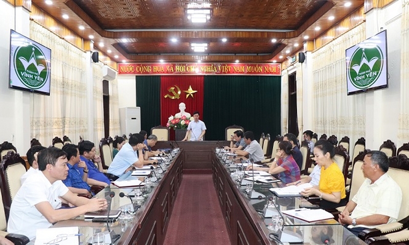 Thành phố Vĩnh Yên họp khẩn sau vụ cháy khu vực kinh doanh tự phát tại phường Khai Quang