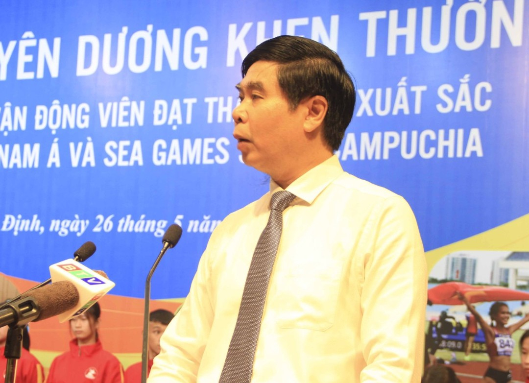 Bình Định: Tuyên dương, khen thưởng các VĐV, HLV xuất sắc tại SEA Games 32