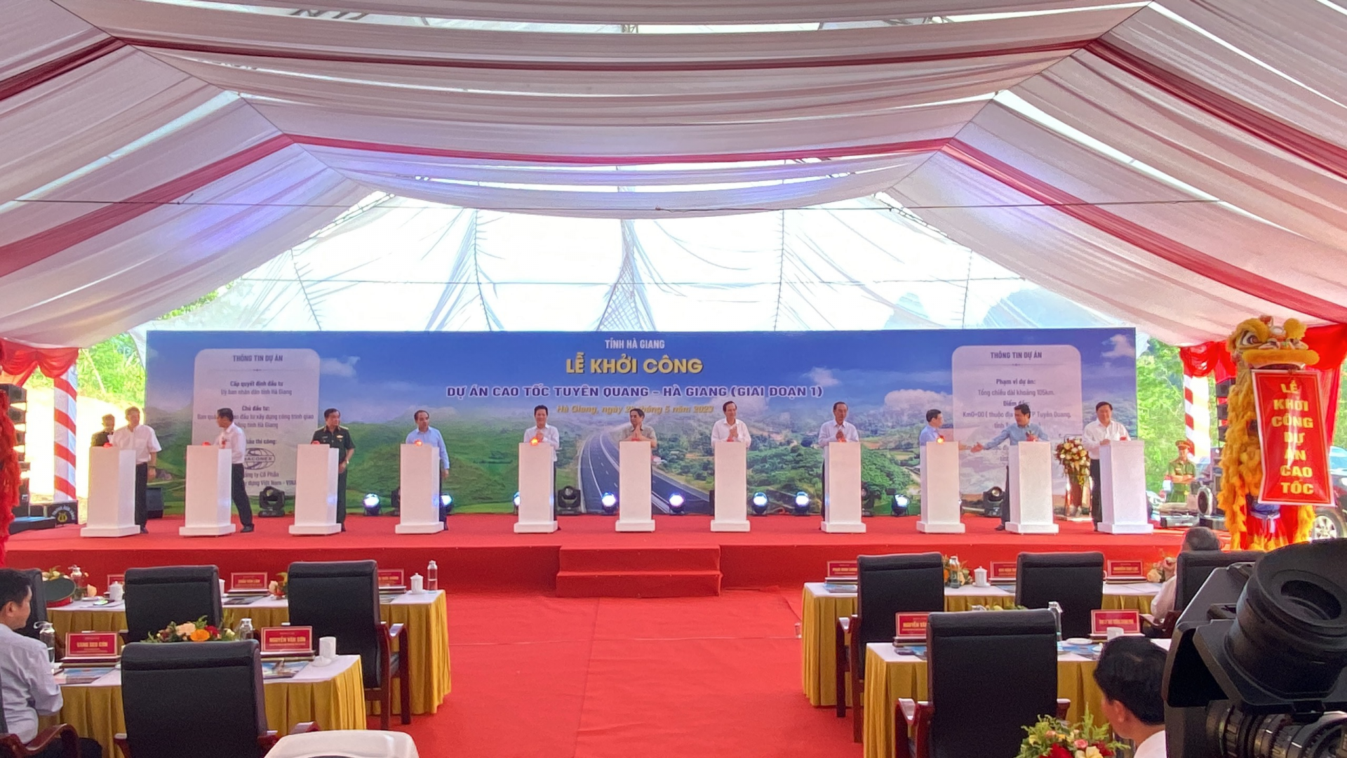 Thủ tướng Chính phủ dự lễ khởi công Dự án cao tốc Tuyên Quang – Hà Giang giai đoạn 1