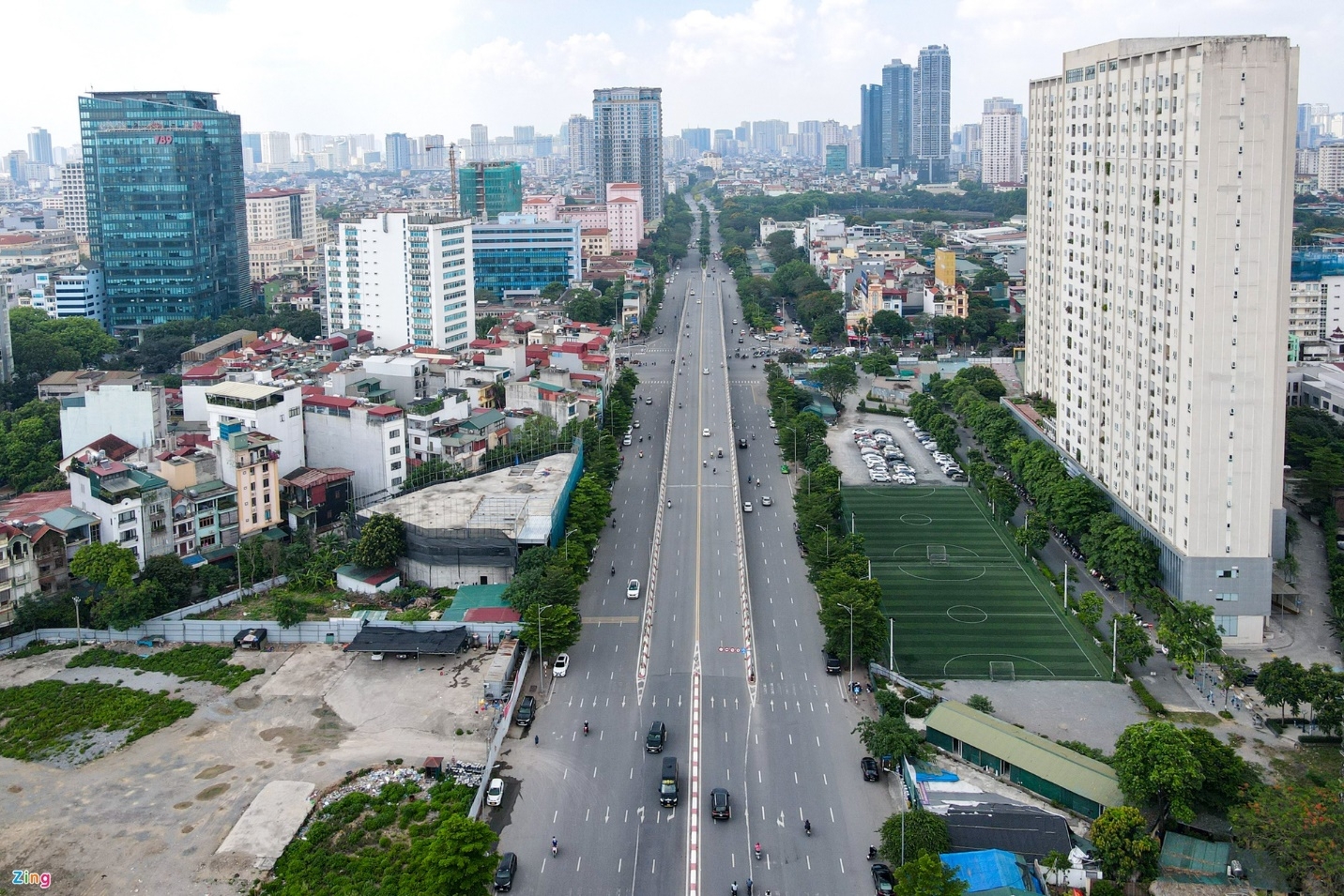 Những trục giao thông kết nối khu xây trụ sở bộ, ngành ở Tây Hồ Tây