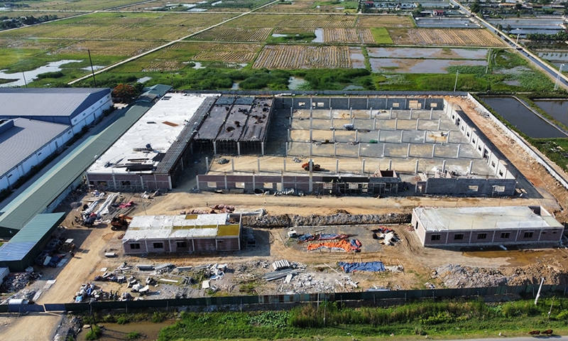 Hậu Lộc (Thanh Hóa): Dự án mở rộng nhà máy may không phép, chính quyền địa phương ở đâu?