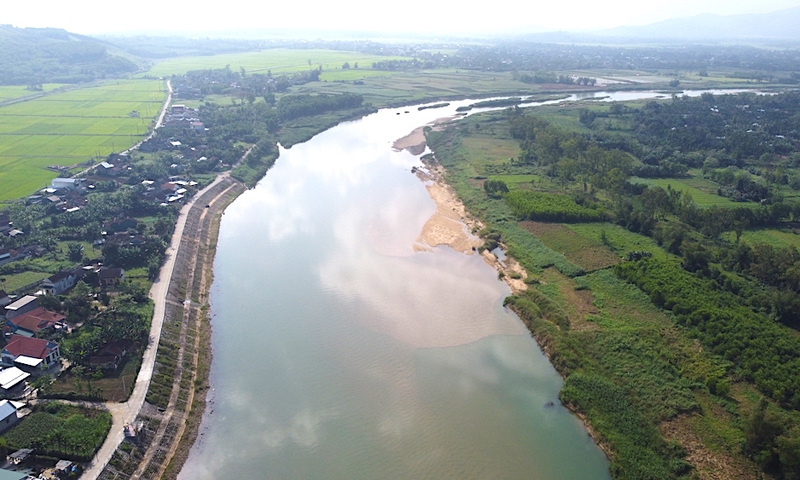 Quảng Ngãi: Đầu tư 35 tỷ đồng xây dựng kè chống sạt lở bờ sông Cây Bứa