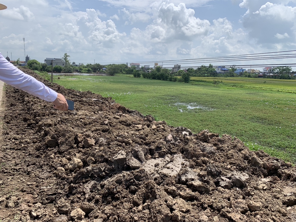 Nam Định: Cần kiểm tra nguồn đất đắp đê ở một dự án