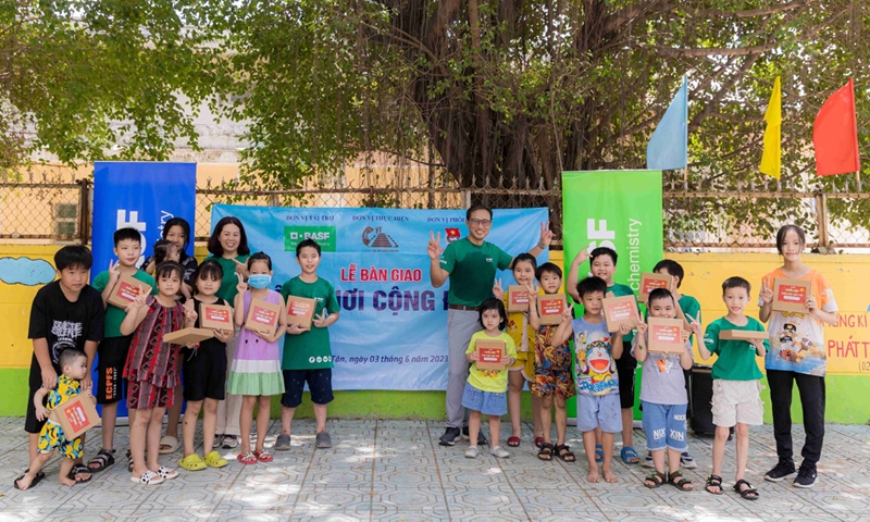 BASF Việt Nam và Think Playgrounds ra mắt sân chơi cộng đồng thứ 7