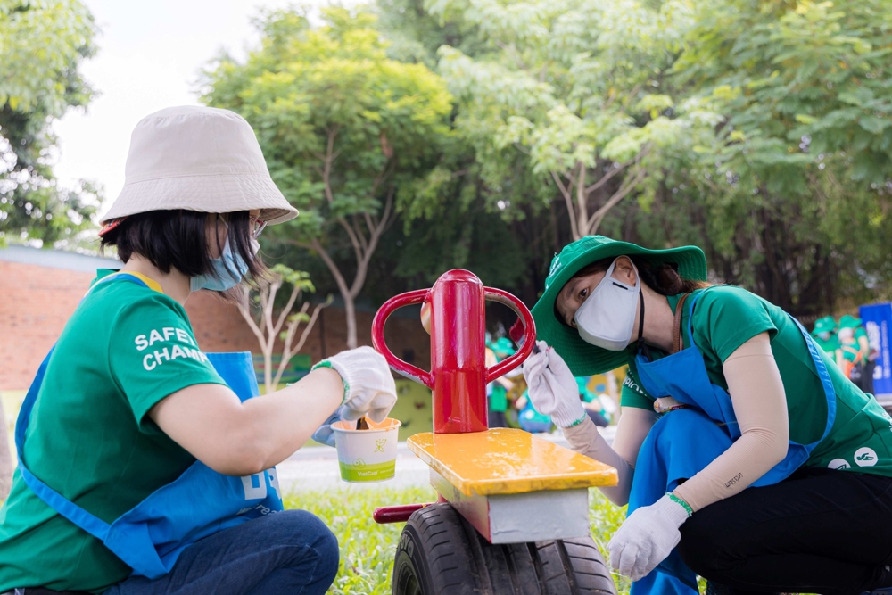 BASF Việt Nam và Think Playgrounds ra mắt sân chơi cộng đồng thứ 7