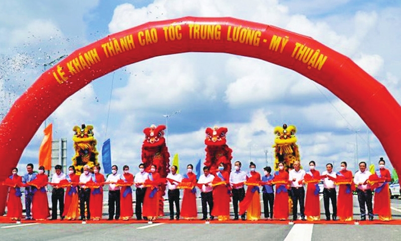 Cao tốc Trung Lương - Mỹ Thuận:  Hoàn thành lời hứa với hơn 20 triệu dân