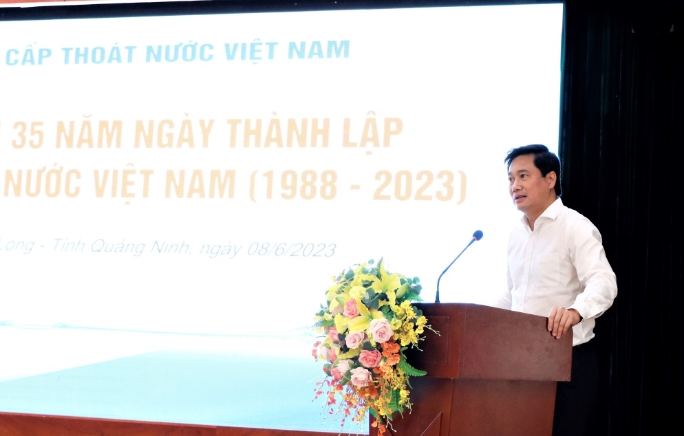 Hội Cấp thoát nước Việt Nam đóng góp quan trọng vào sự phát triển của ngành Nước