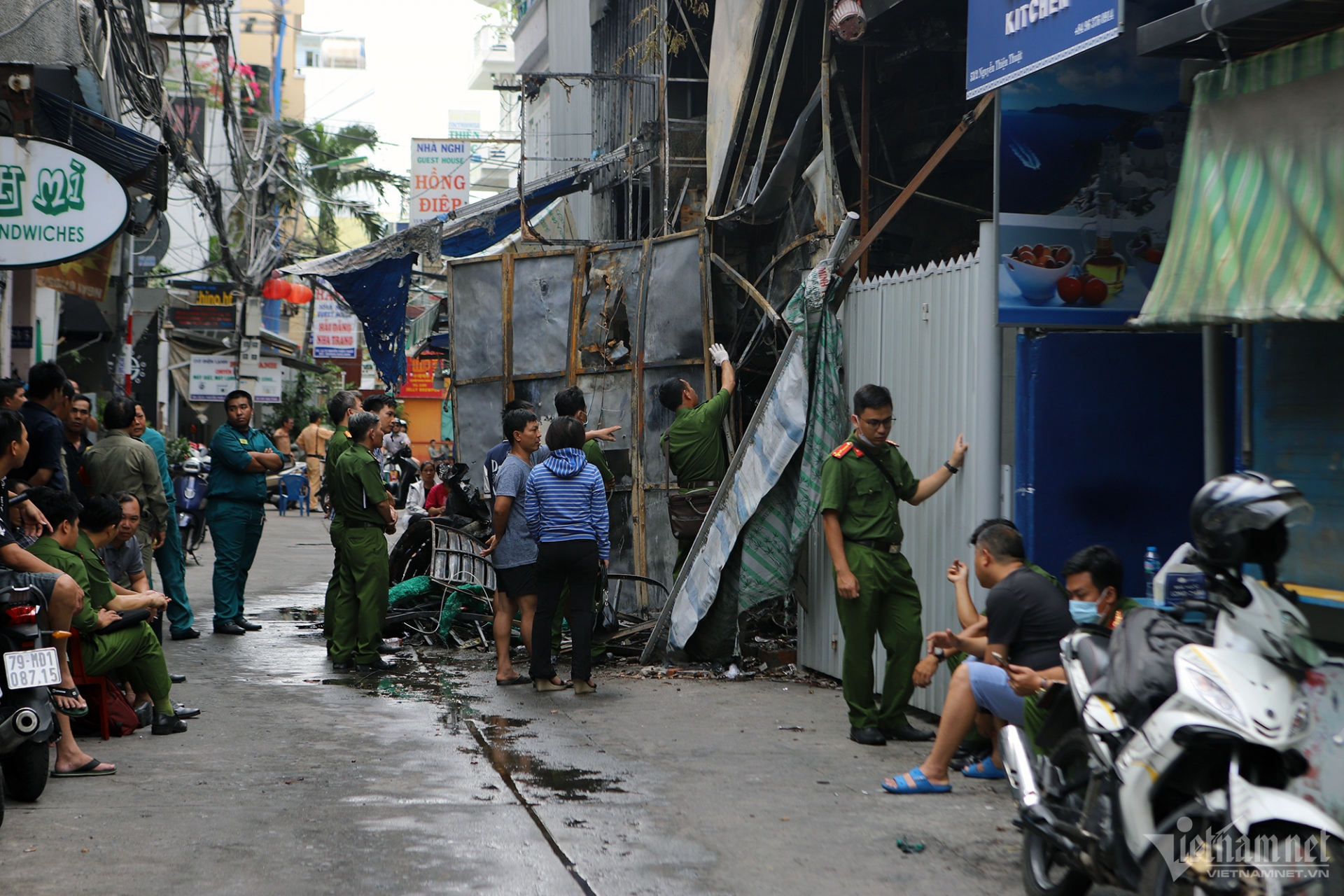 Cháy nhà ở TP Nha Trang, 3 ông cháu tử vong