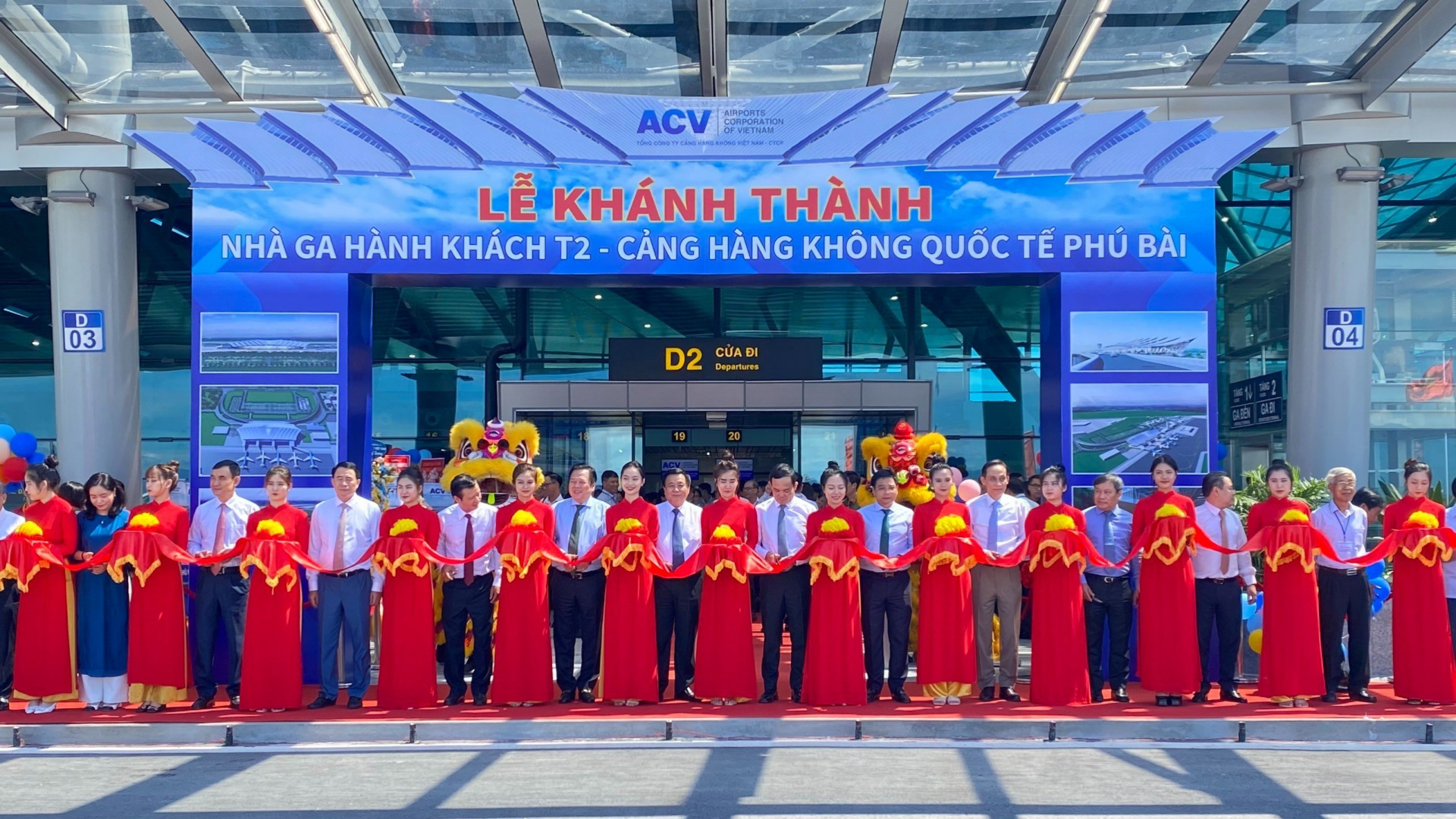 Khánh thành nhà ga T2 Cảng hàng không quốc tế Phú Bài