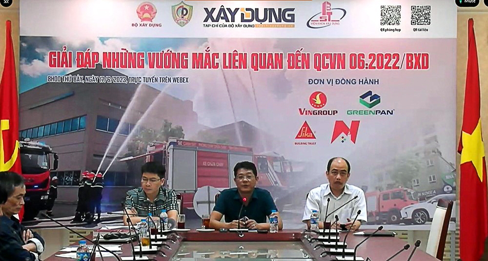 Giải đáp những vướng mắc liên quan đến QCVN 06:2022/BXD về an toàn cháy cho nhà và công trình