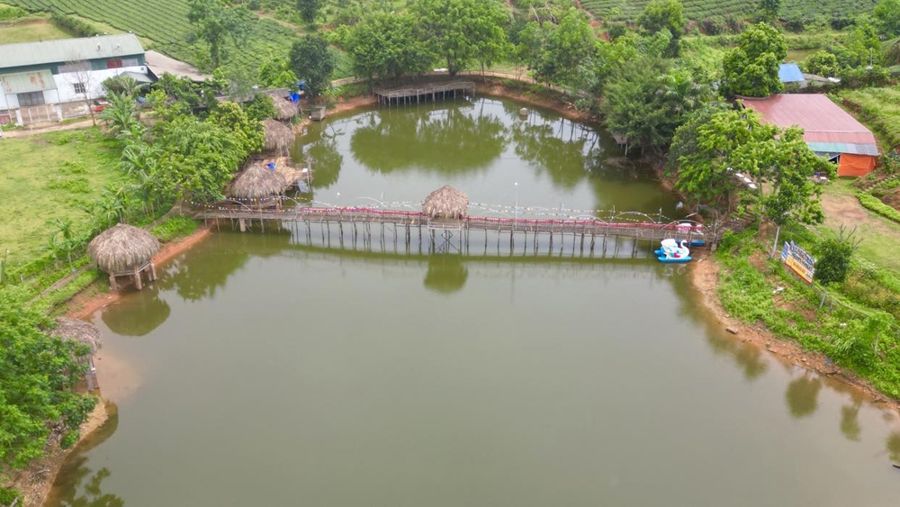 Tân Sơn (Phú Thọ): “Hô biến” mặt nước nuôi trồng thủy sản…thành khu du lịch sinh thái