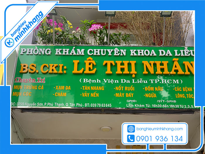 Bảng hiệu Minh Khang - Công ty cung cấp bảng hiệu uy tín tại Thành phố Hồ Chí Minh