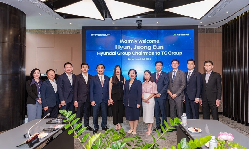 Chủ tịch Hyundai Group đến thăm và làm việc tại Tập đoàn Thành Công