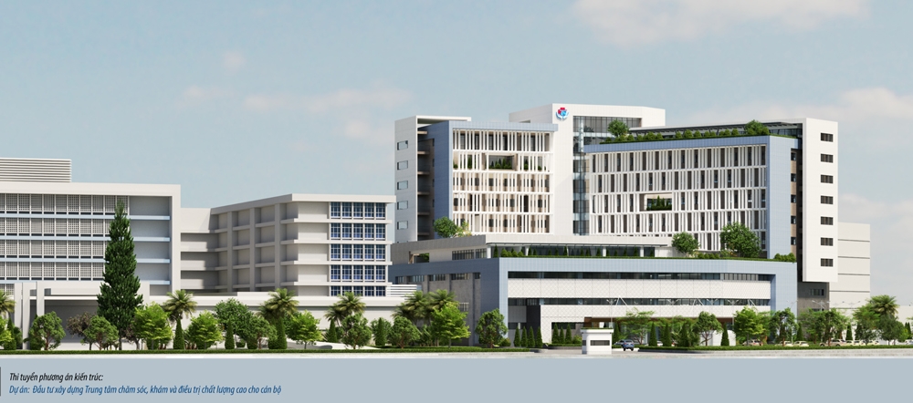 Kết quả thi tuyển phương án kiến trúc công trình Trung tâm chăm sóc, khám và điều trị chất lượng cao cho cán bộ - Bệnh viện Thống Nhất