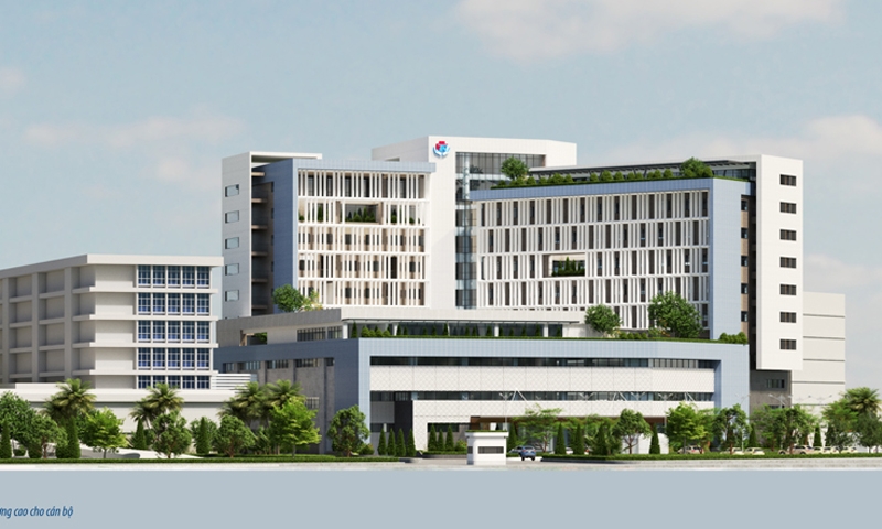 Kết quả thi tuyển phương án kiến trúc công trình Trung tâm chăm sóc, khám và điều trị chất lượng cao cho cán bộ - Bệnh viện Thống Nhất