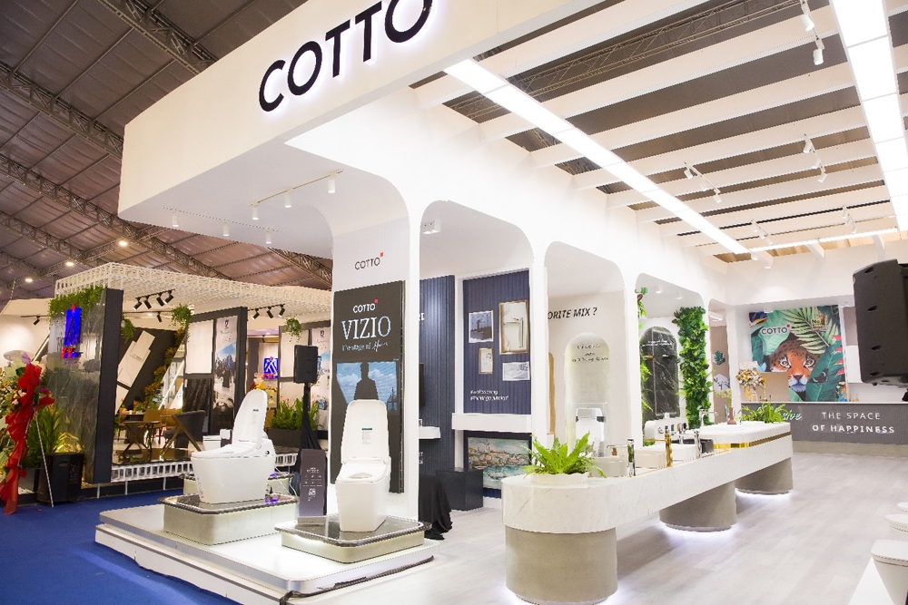 COTTO - Thương hiệu Thiết bị vệ sinh số 1 Thái Lan, tiến vào thị trường Việt Nam cùng cam kết phát triển bền vững tại Triển lãm VIETBUILD 2023