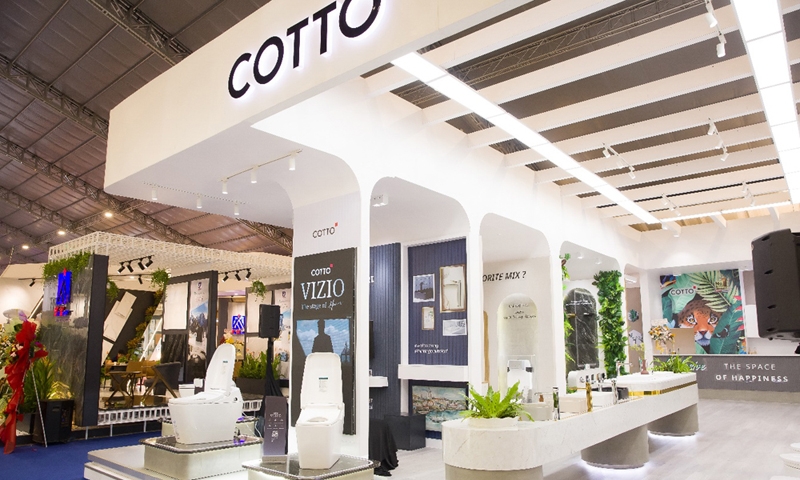 COTTO - Thương hiệu Thiết bị vệ sinh số 1 Thái Lan, tiến vào thị trường Việt Nam cùng cam kết phát triển bền vững tại Triển lãm VIETBUILD 2023