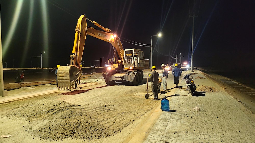 Quảng Ngãi chong đèn thi công các khu tái định cư phục vụ cao tốc Bắc – Nam