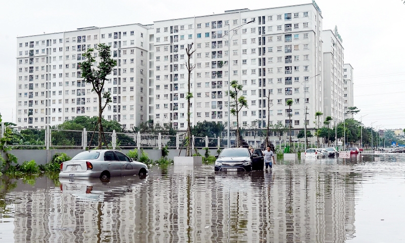 Hà Nội lên phương án thoát nước, chống úng ngập khu vực nội thành trong mùa mưa bão
