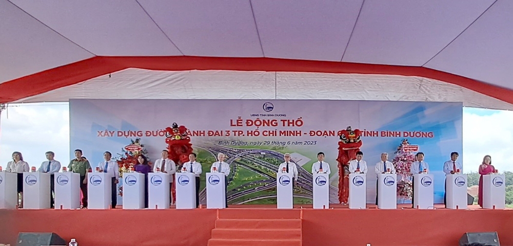 Bình Dương: Khởi công dự án Vành đai 3 Thành phố Hồ Chí Minh qua địa bàn tỉnh