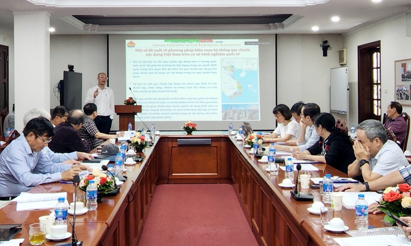 Đánh giá việc áp dụng quy chuẩn Việt Nam trong quy hoạch, công trình dân dụng, công nghiệp và đề xuất sửa đổi, bổ sung