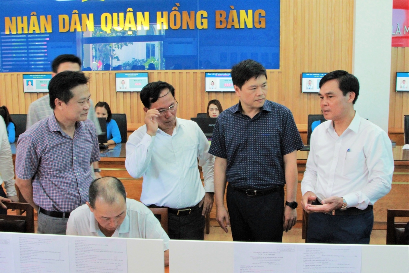 Hồng Bàng (Hải Phòng): Khánh thành Bộ phận Tiếp nhận và trả kết quả quận