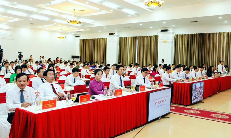Nghệ An: Khai mạc Kỳ họp thứ 14, HĐND tỉnh khóa XVIII, nhiệm kỳ 2021 - 2026