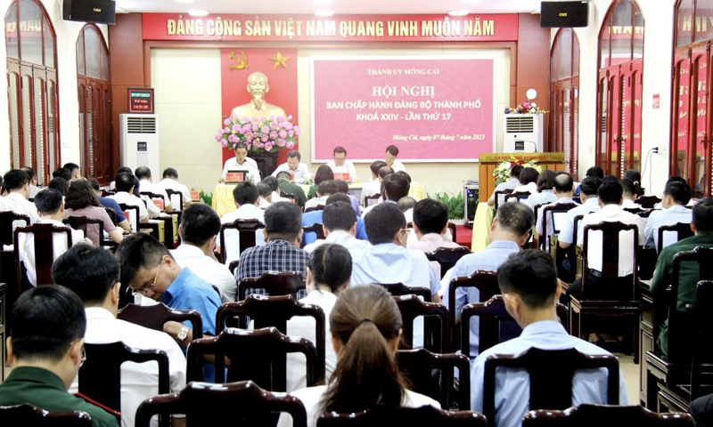 Móng Cái ( Quảng Ninh): Đẩy nhanh tiến độ thực hiện đầu tư công 2023