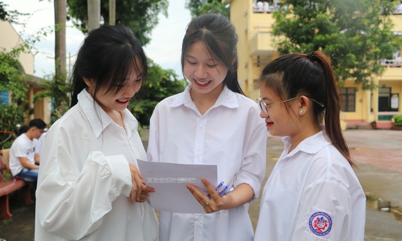 Thái Nguyên: Tỷ lệ đỗ tốt nghiệp Trung học phổ thông năm 2023 đạt 98,5%