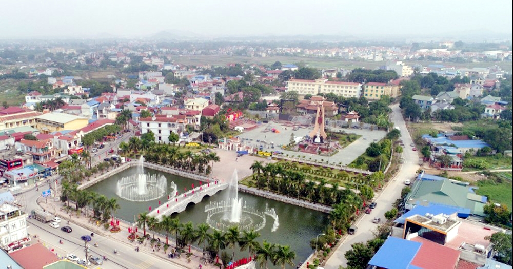 Thành phố Phổ Yên có những bước phát triển vượt bậc.