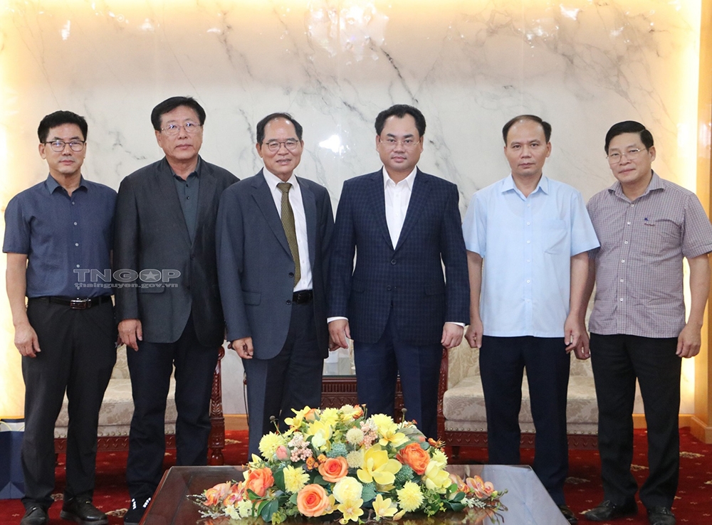 Công ty SR Tech (Hàn Quốc) tiếp tục mở rộng đầu tư sản xuất tại Thái Nguyên