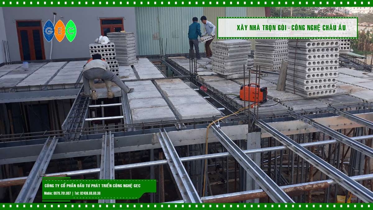 Ứng dụng kết cấu liên hợp thép bọc bê tông – kết cấu GuBeam trong công trình dân dụng