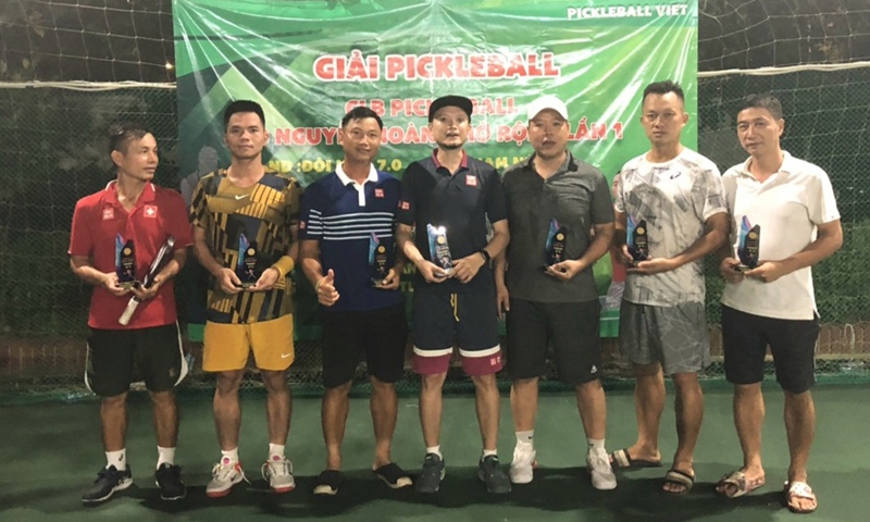 Hà Nội: Lần đầu tiên tổ chức giải vô địch Pickle Ball 6.0 và 7.0