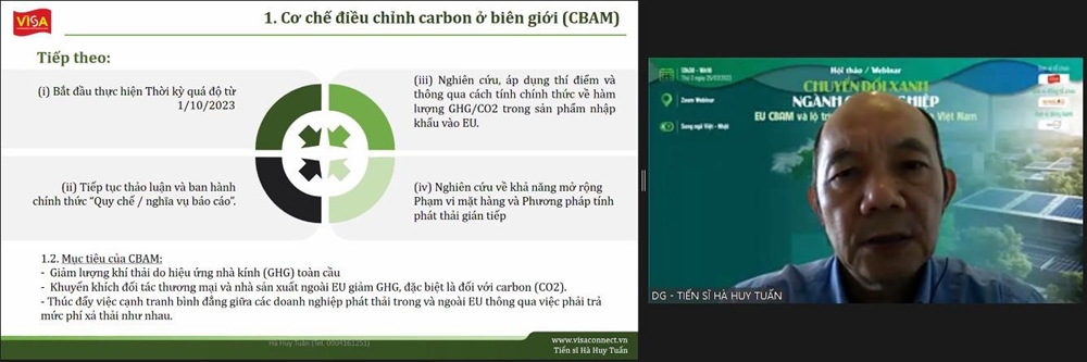 Chuyển đổi xanh ngành Công nghiệp – EU CBAM và lộ trình trung hòa carbon của Việt Nam