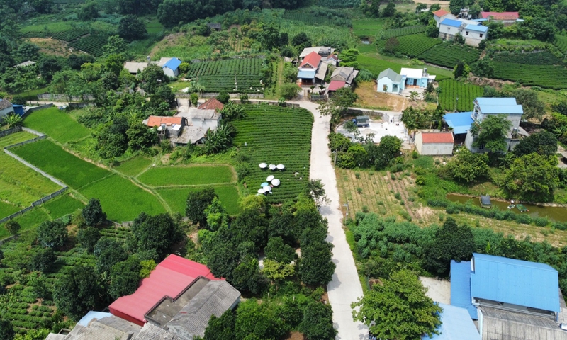 Nông thôn mới tại Phổ Yên (Thái Nguyên): Không sử dụng nhà thầu, nhân dân tự xây dựng đường làng